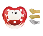 Succhietto Personalizzato Tutete Classic Rosso Io amo...It